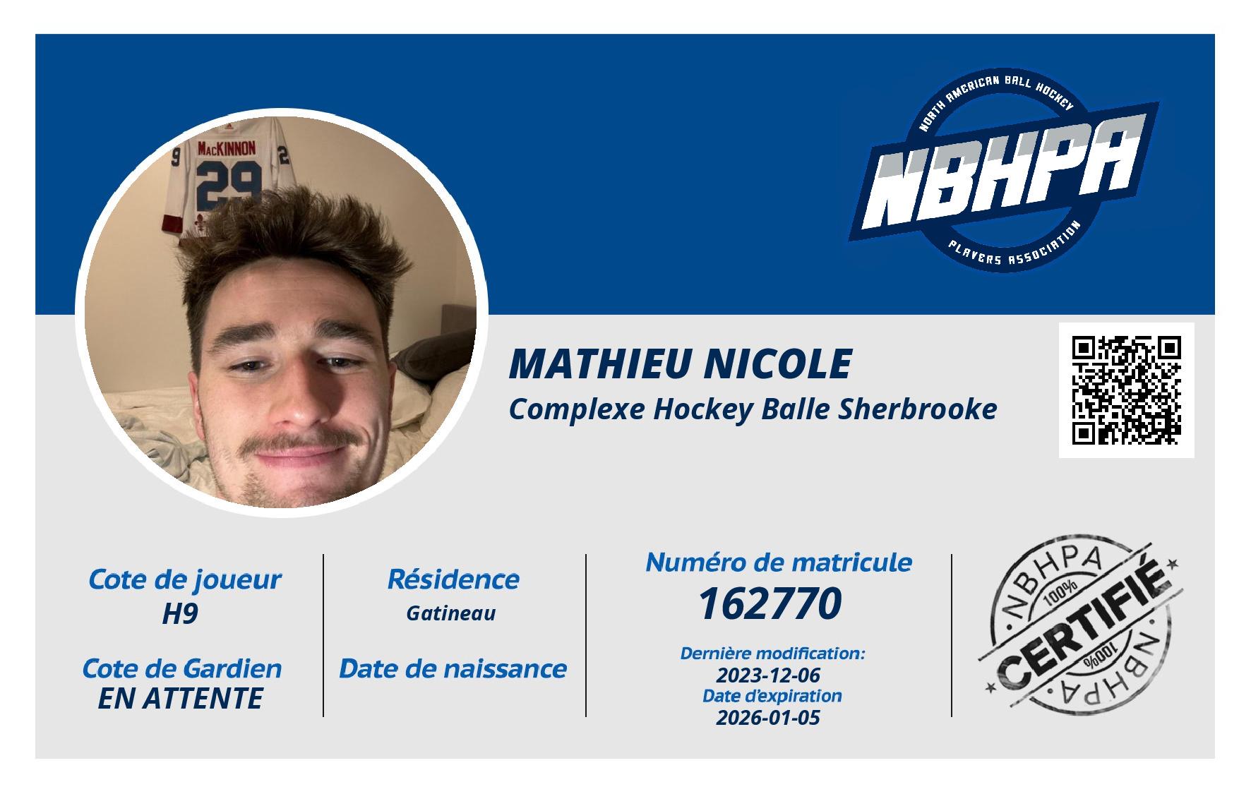 Mathieu Nicole