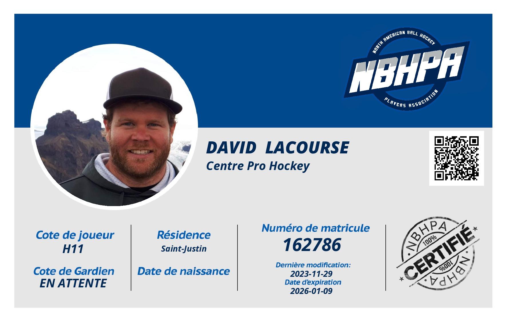 David  Lacourse