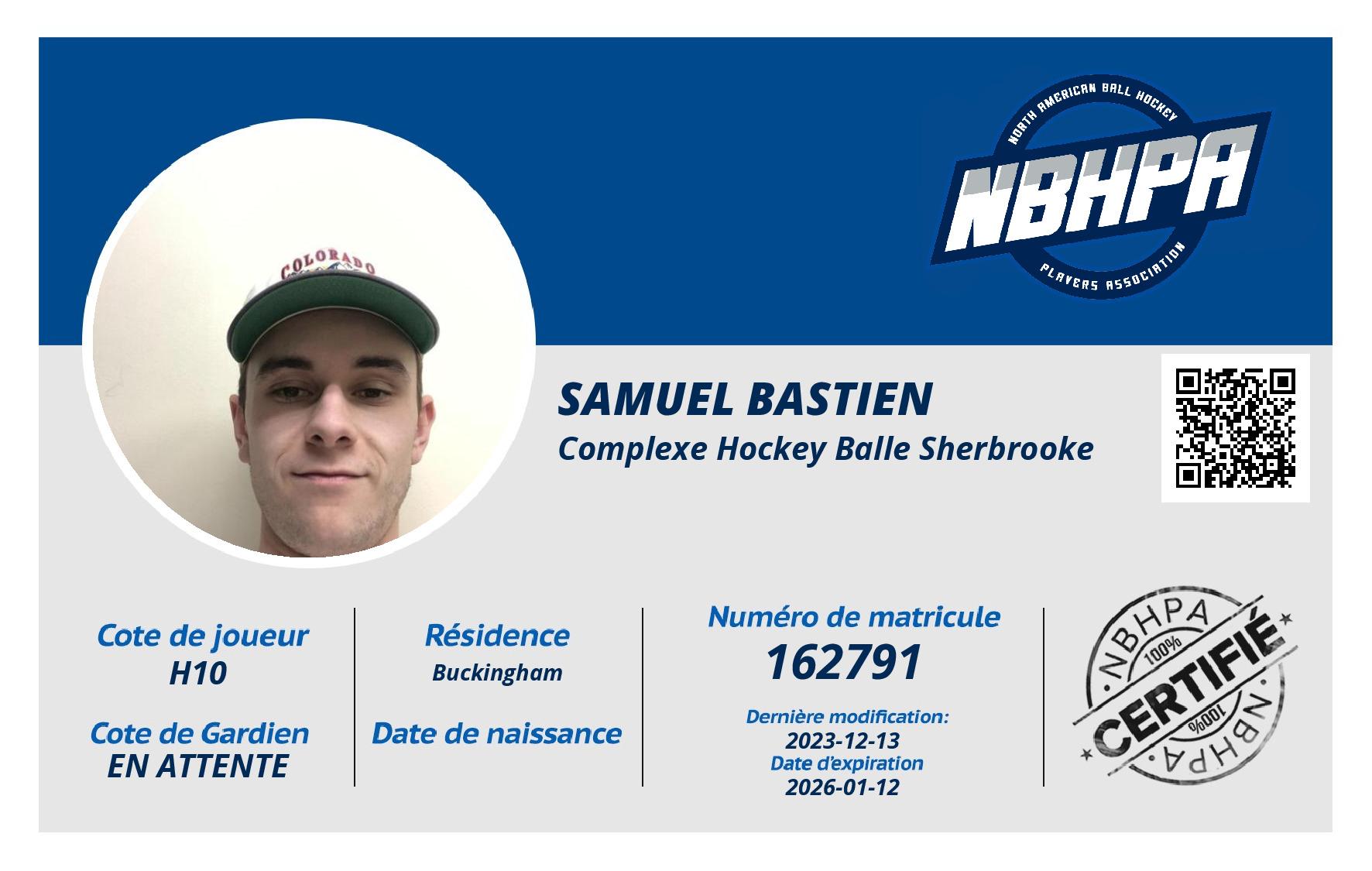 Samuel Bastien 