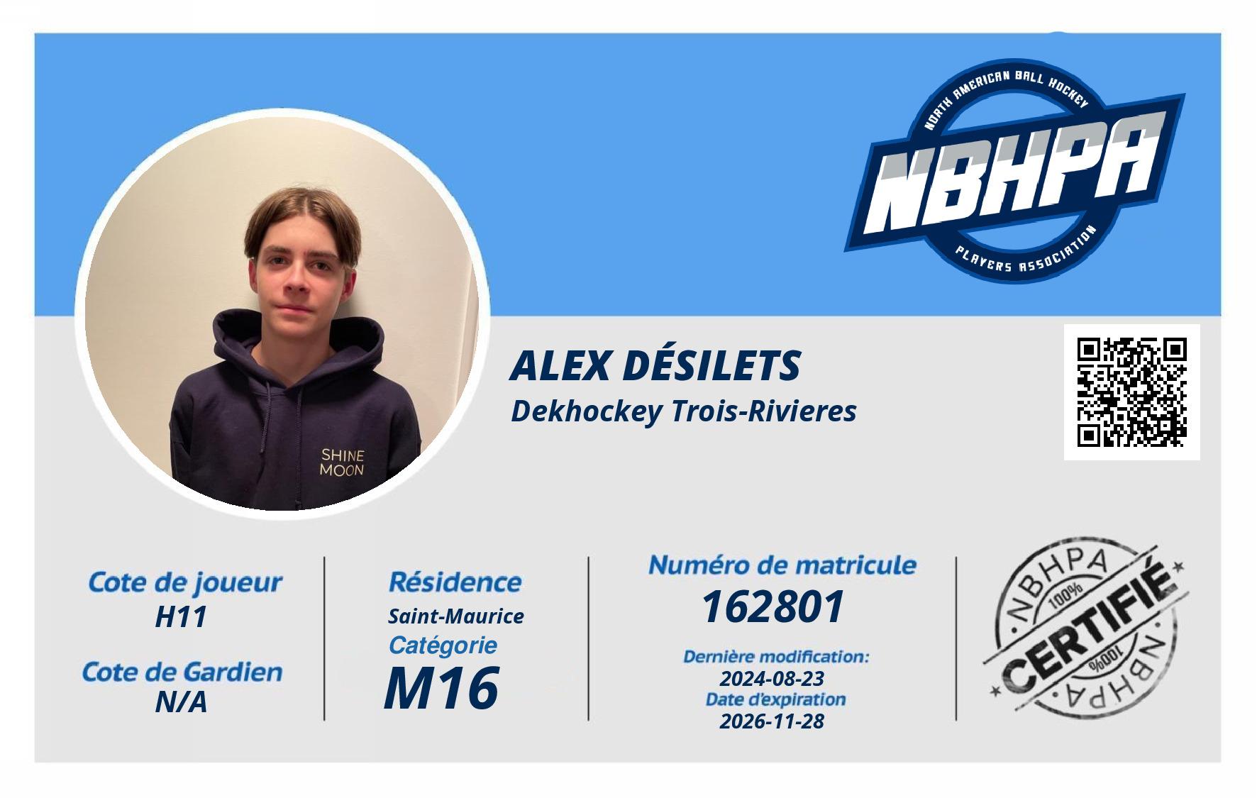 Alex Désilets 