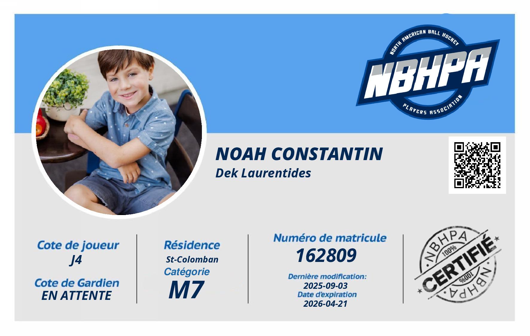 Noah Constantin 