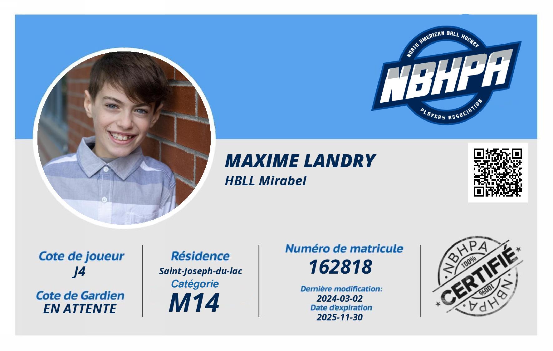 Maxime Landry
