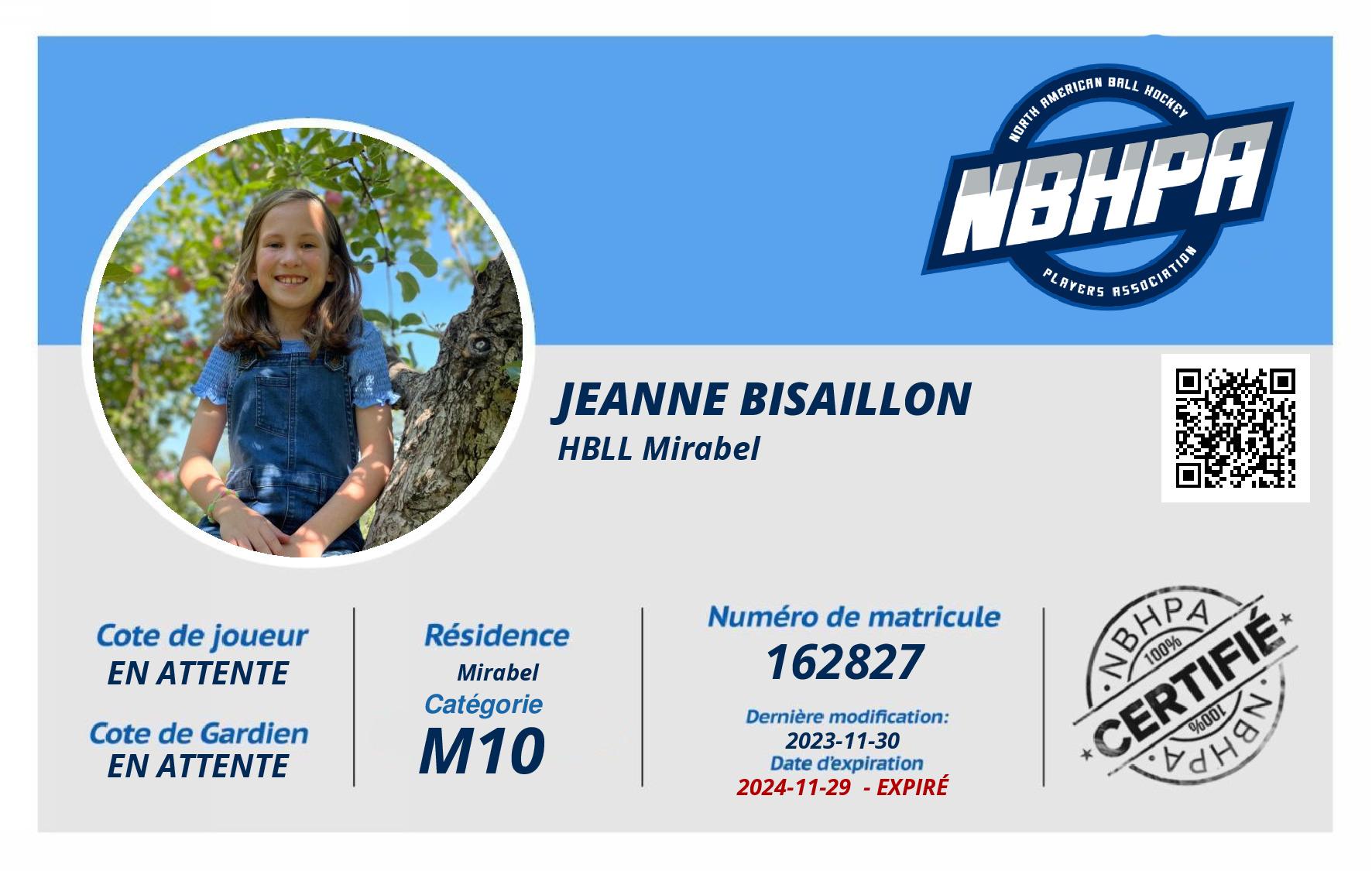 Jeanne Bisaillon