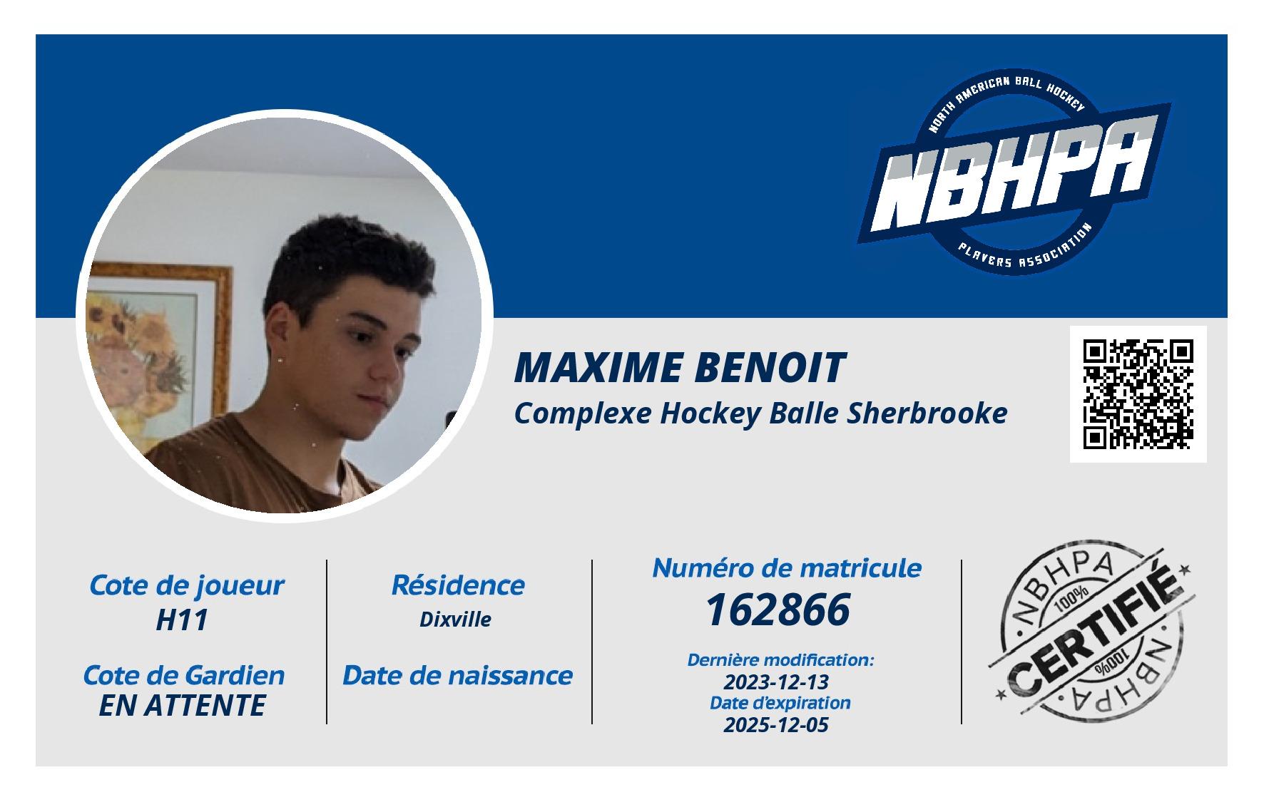 Maxime Benoit