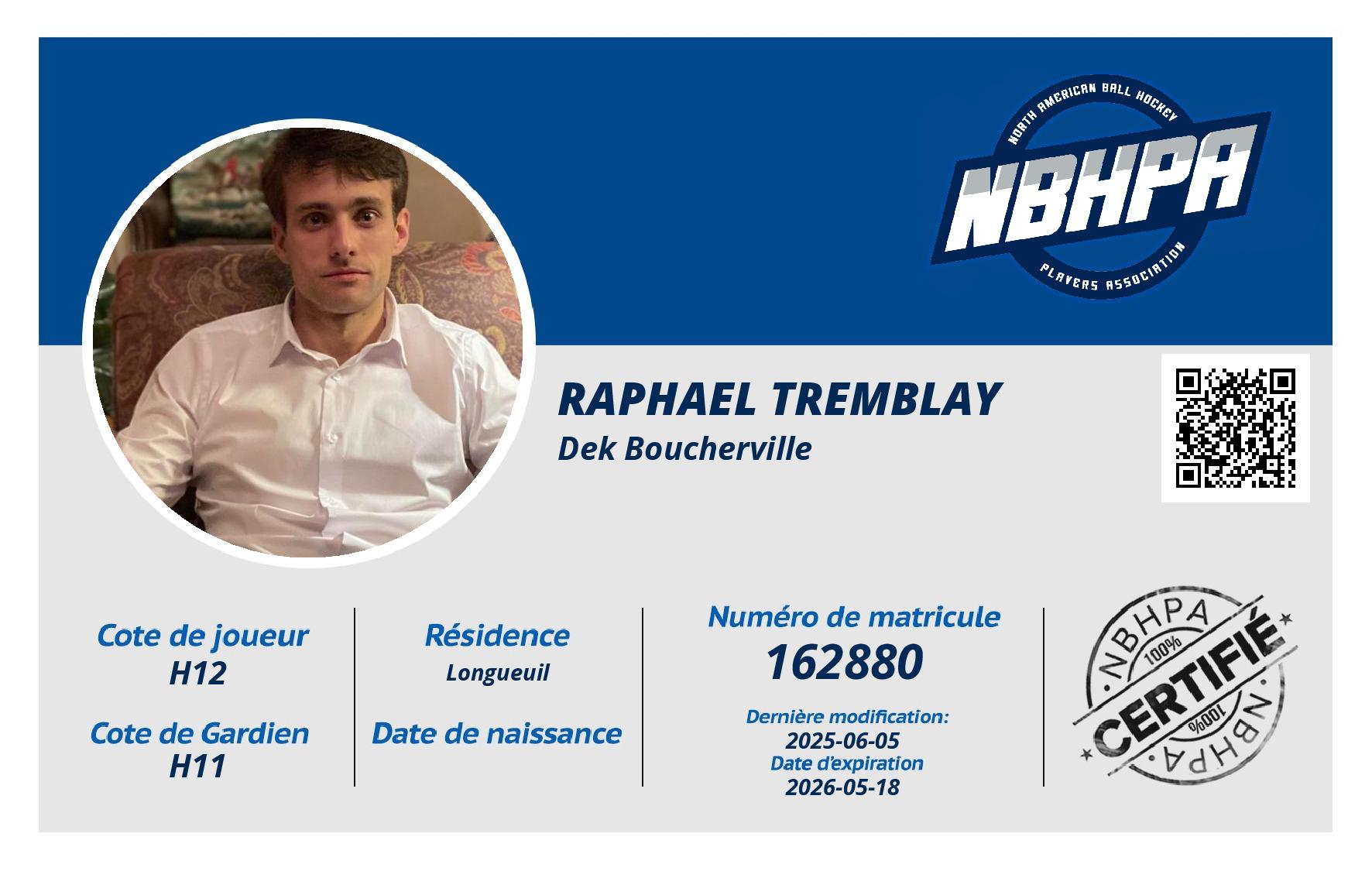 Raphael Tremblay
