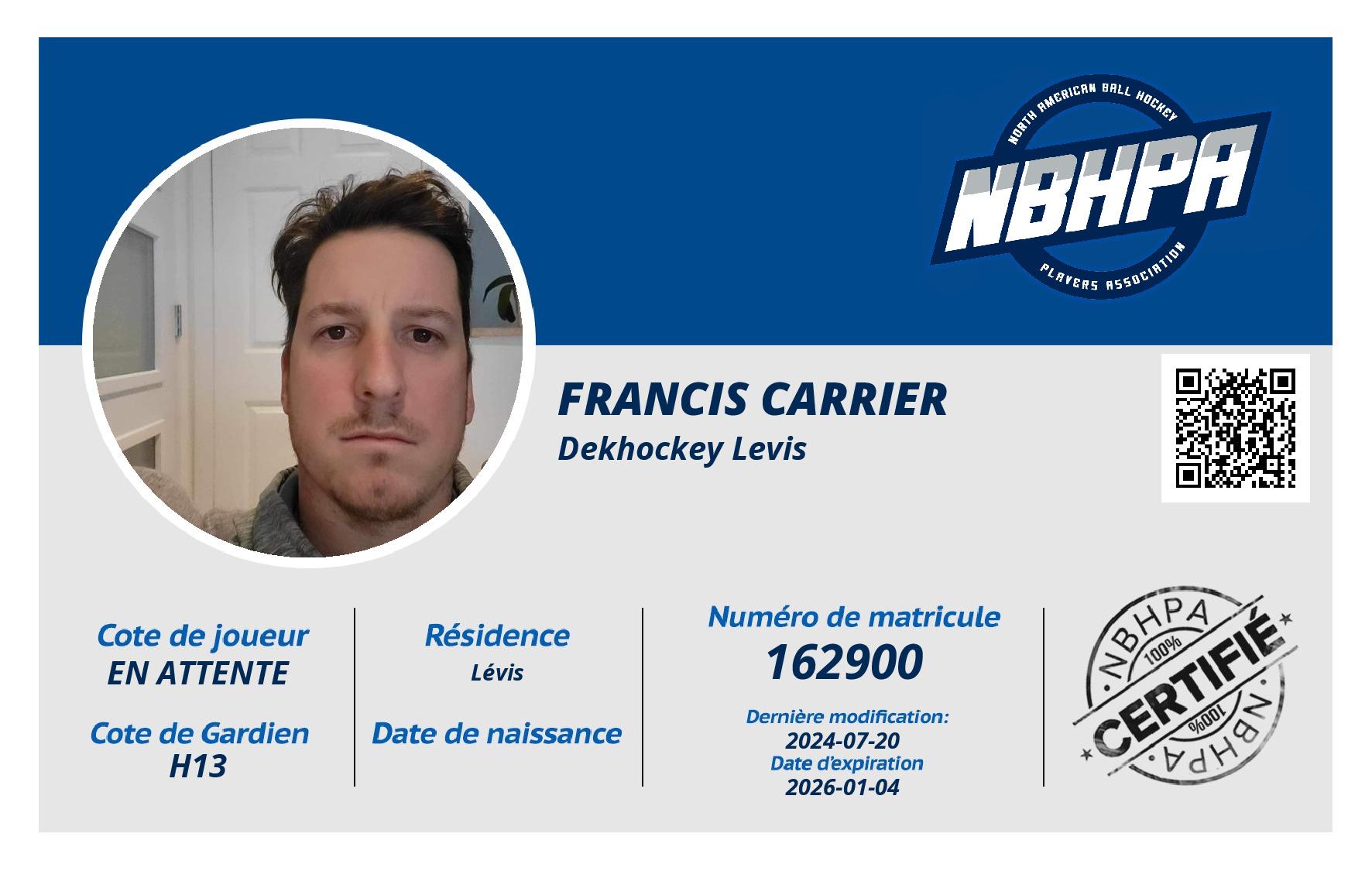 Francis Carrier