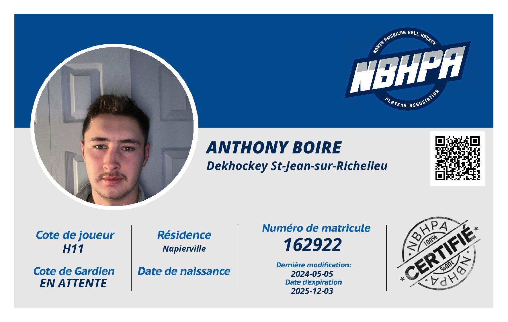 Anthony Boire