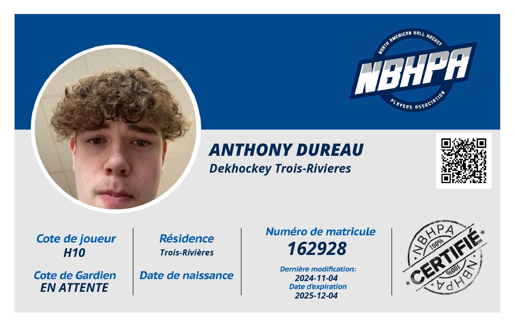 Anthony Dureau