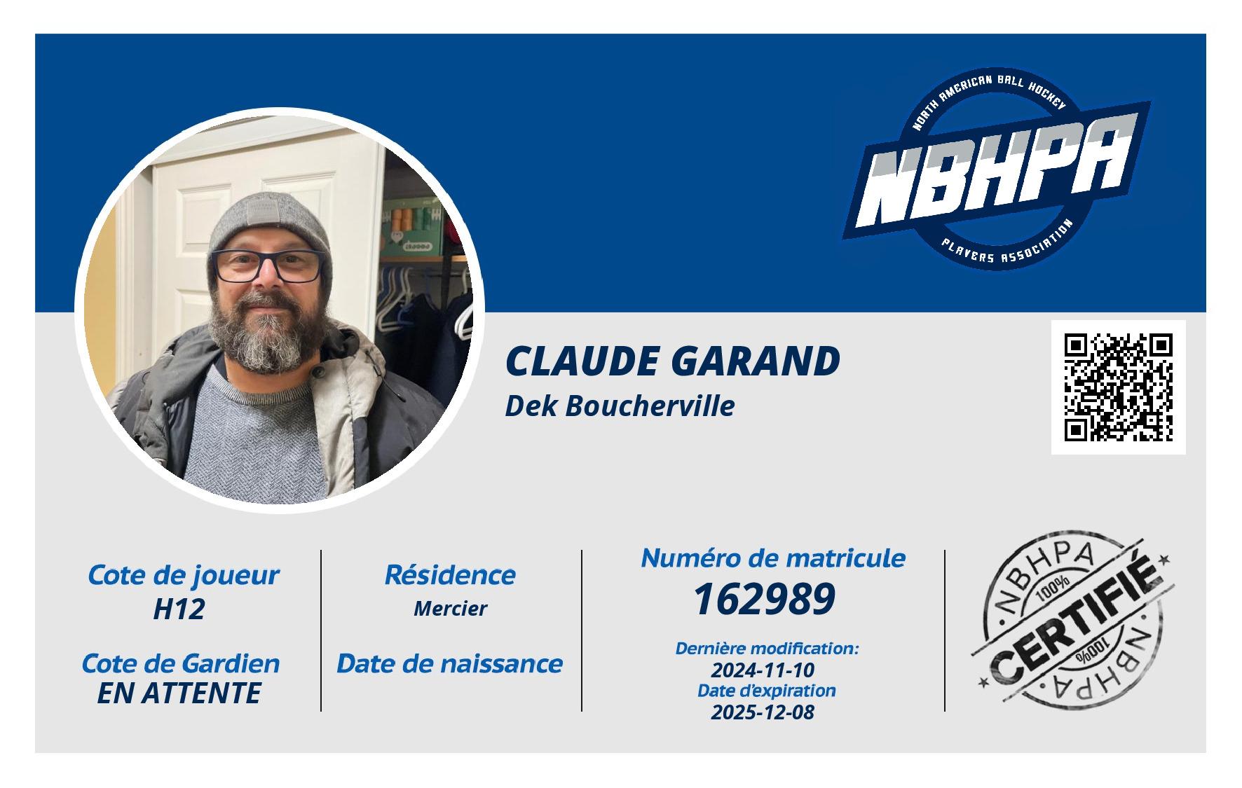 Claude Garand