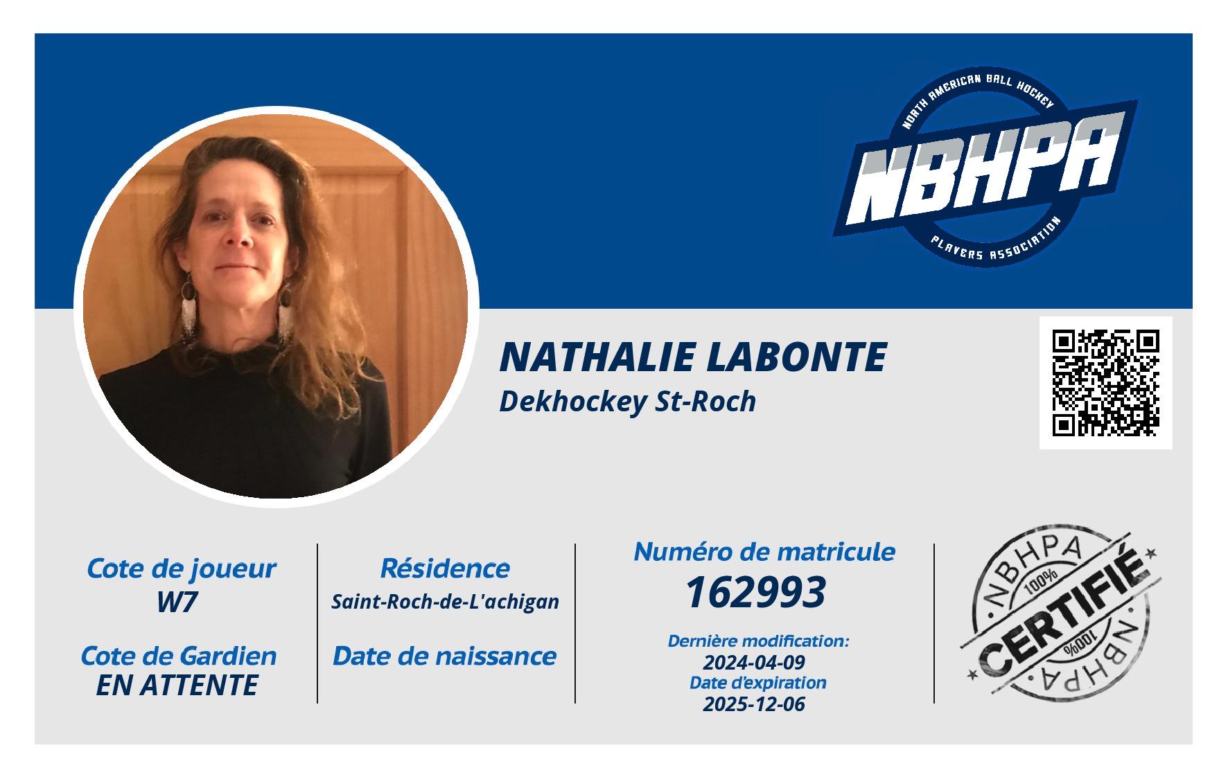 Nathalie Labonte