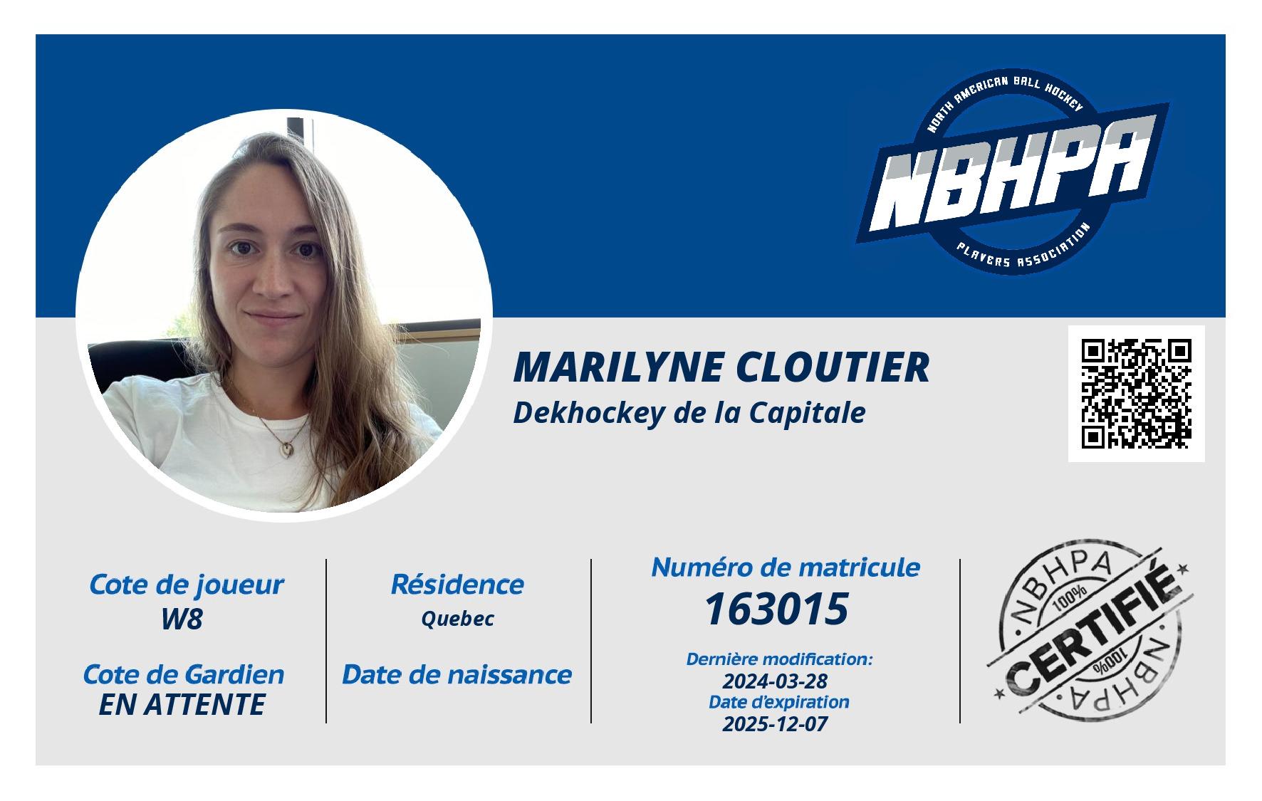 Marilyne Cloutier