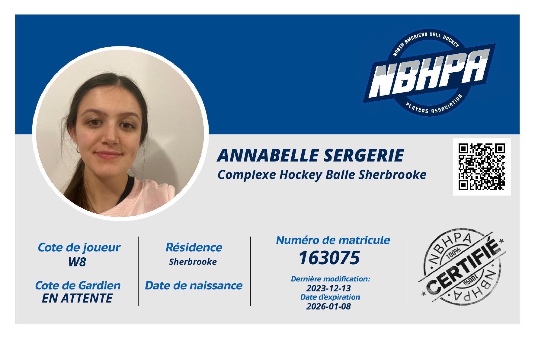 Annabelle Sergerie