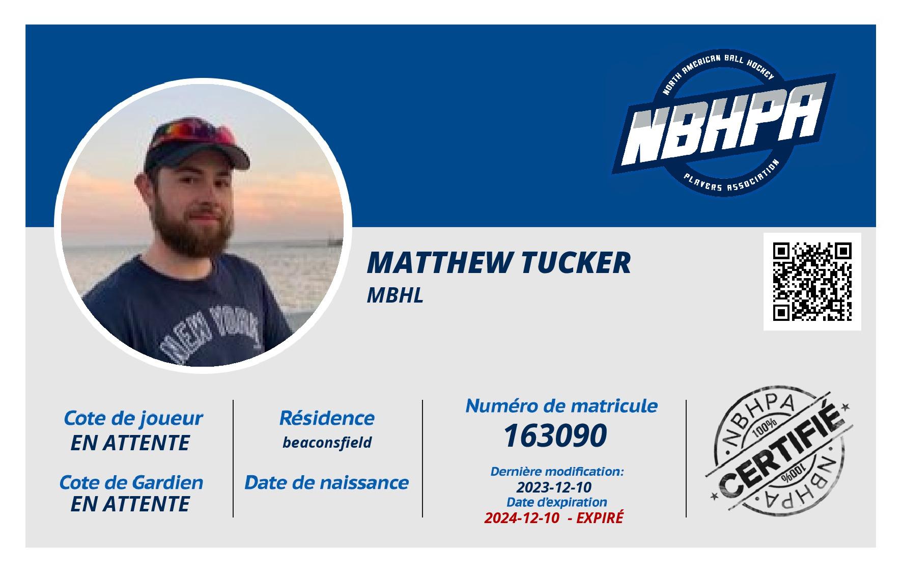 Matthew Tucker