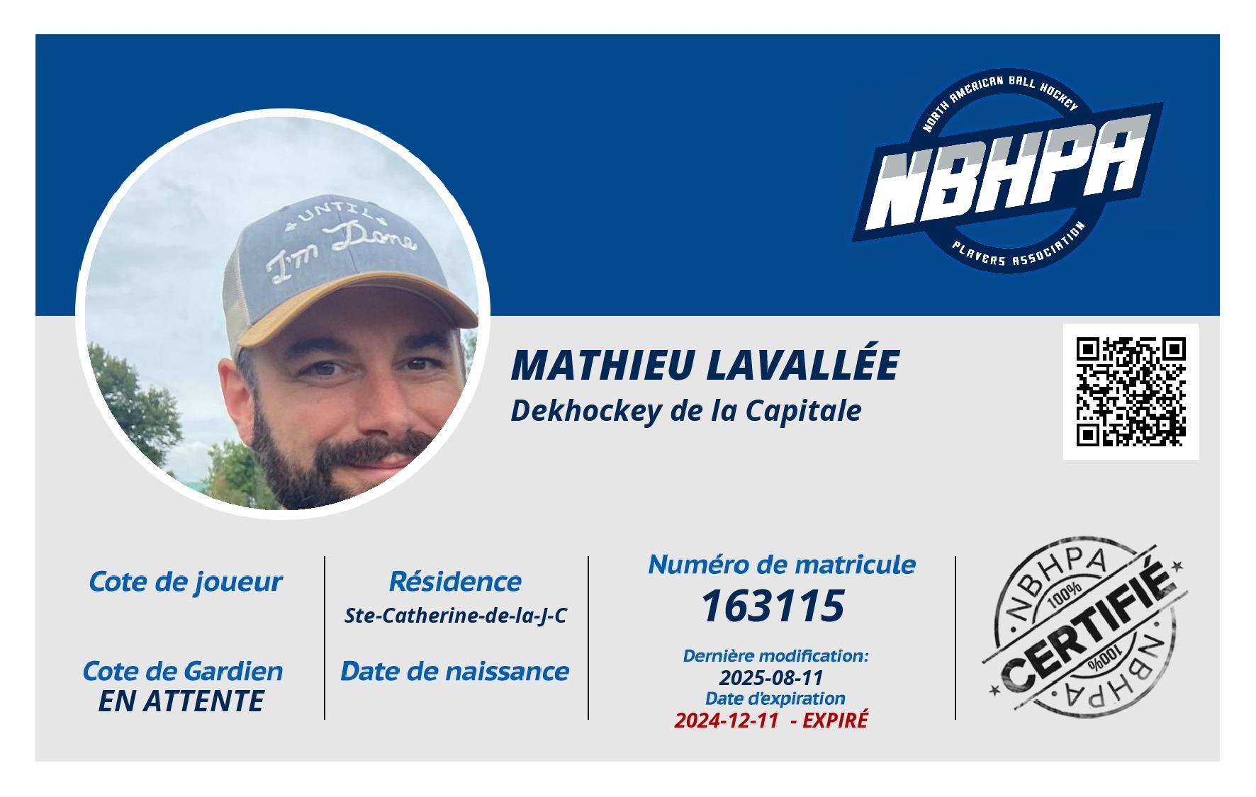 Mathieu Lavallée 