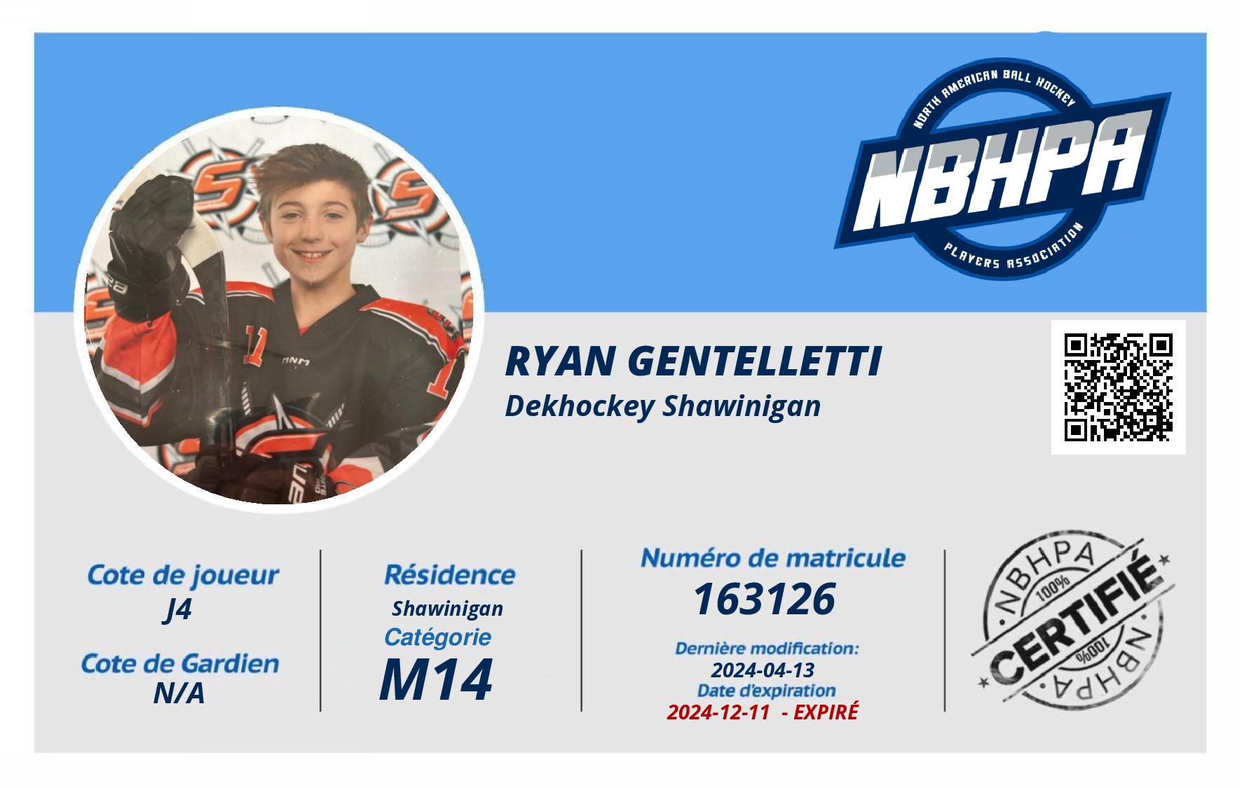 Ryan Gentelletti