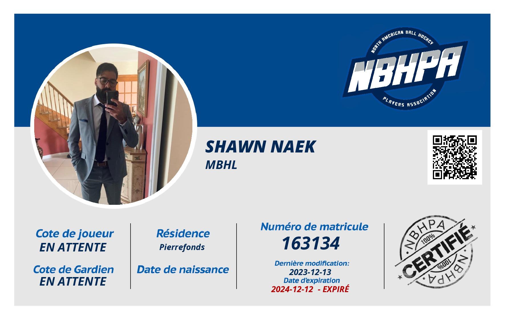 Shawn Naek