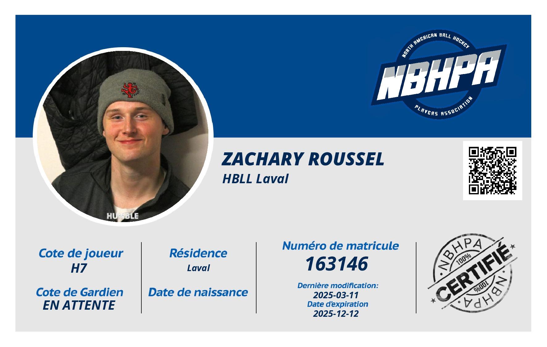 Zachary Roussel