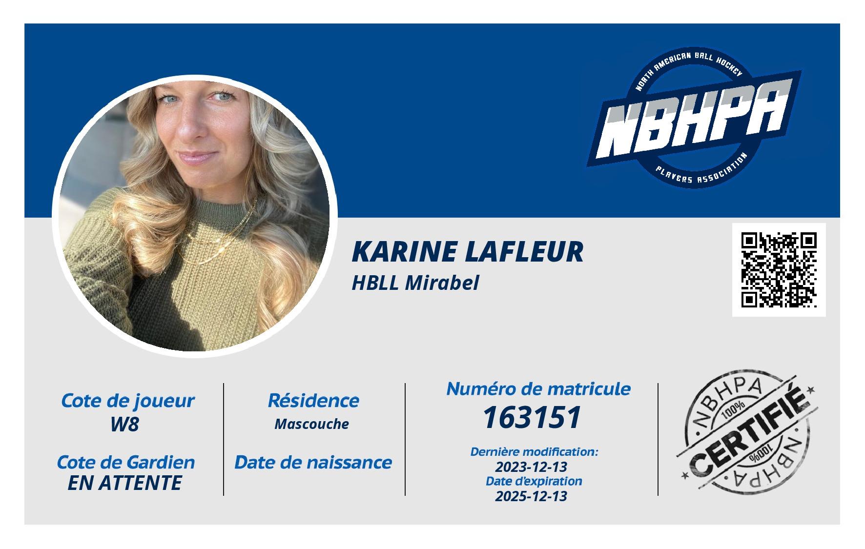 Karine Lafleur