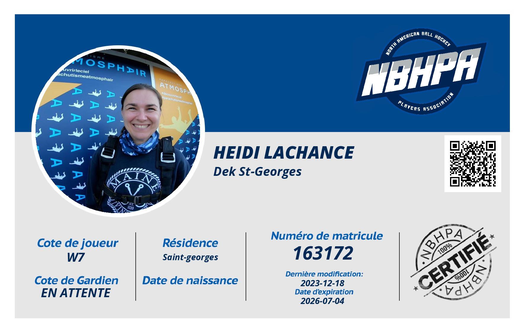 Heidi Lachance 