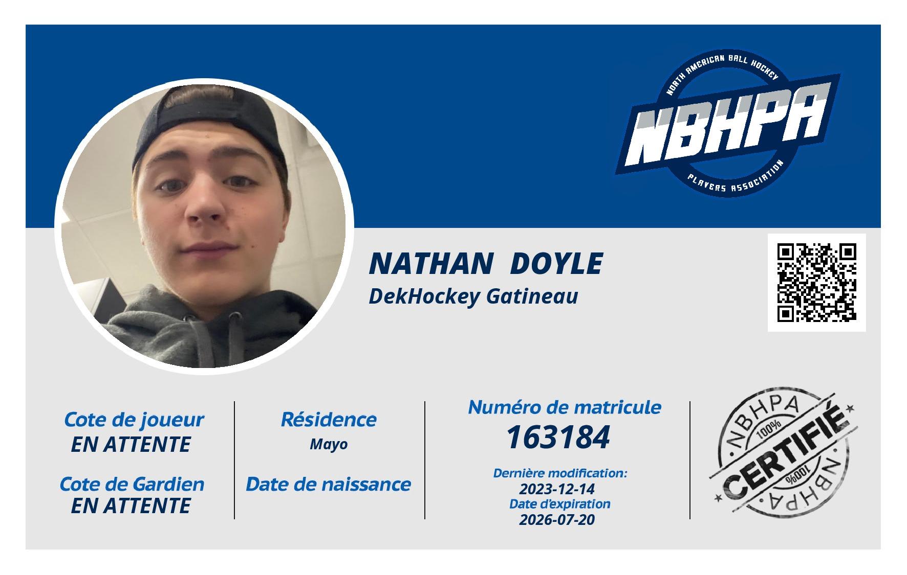 Nathan  Doyle