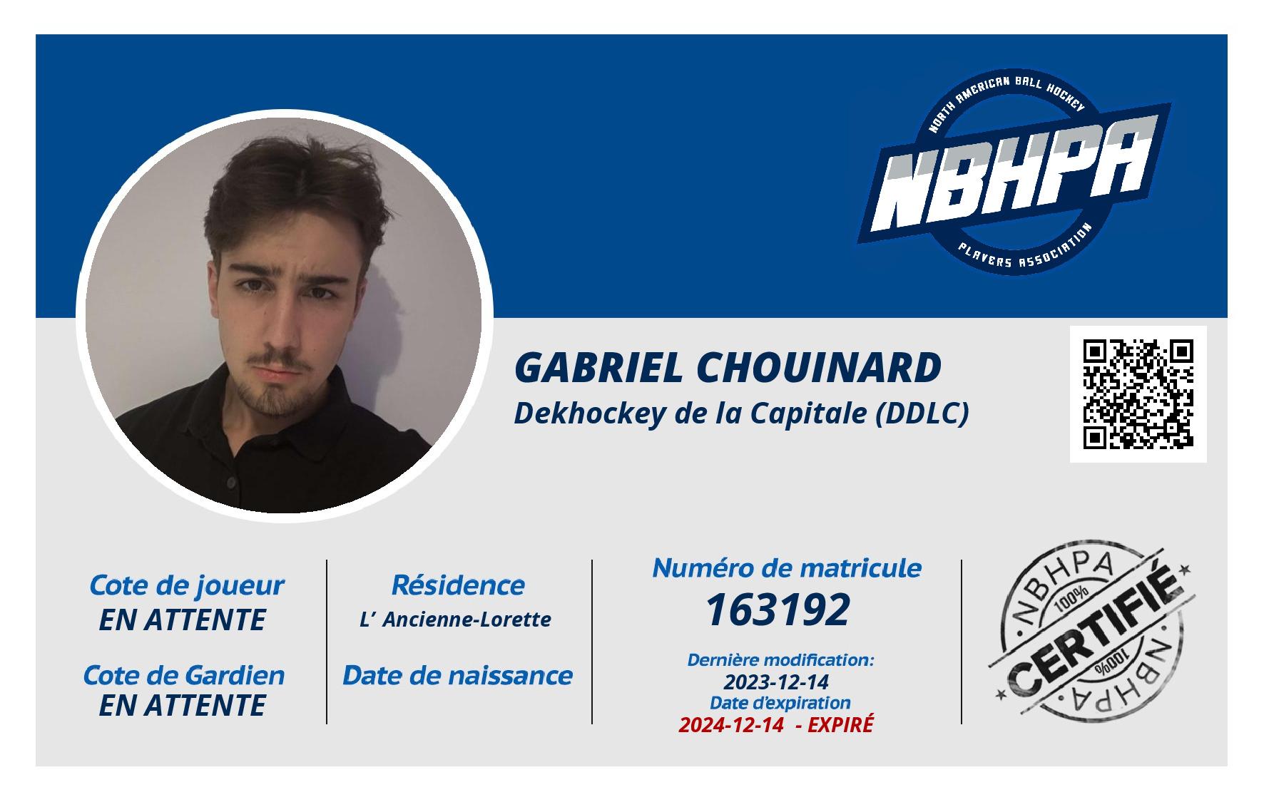 Gabriel Chouinard 