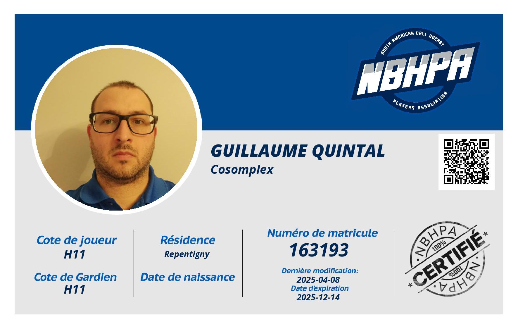 Guillaume Quintal