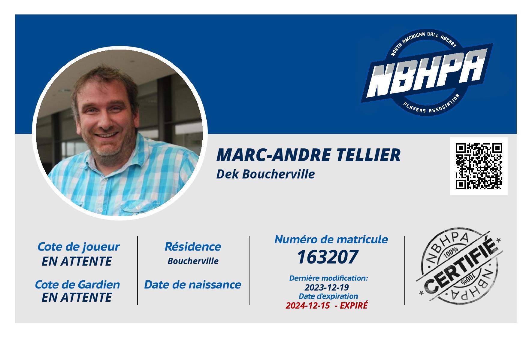 Marc-Andre Tellier