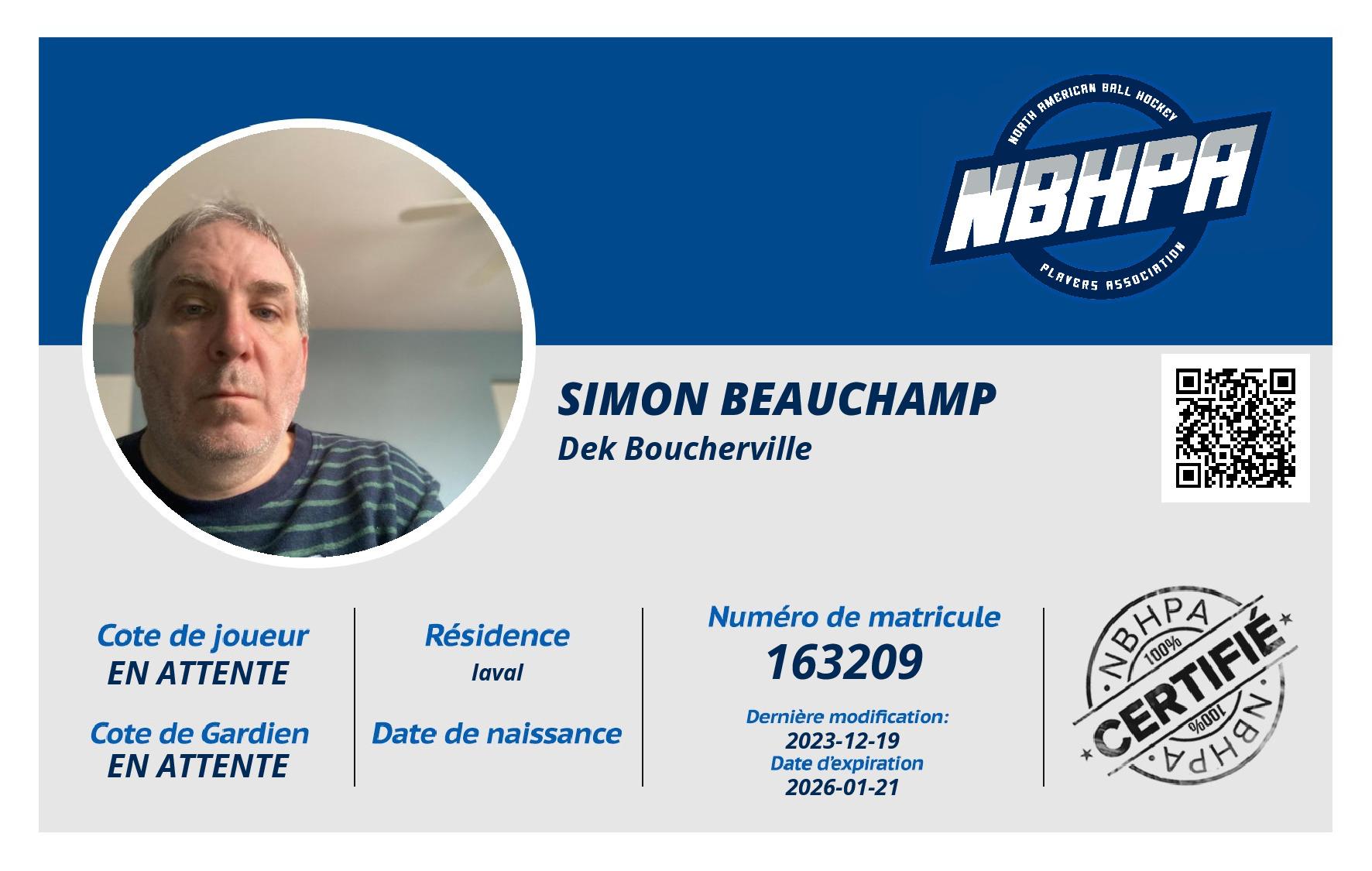 Simon Beauchamp