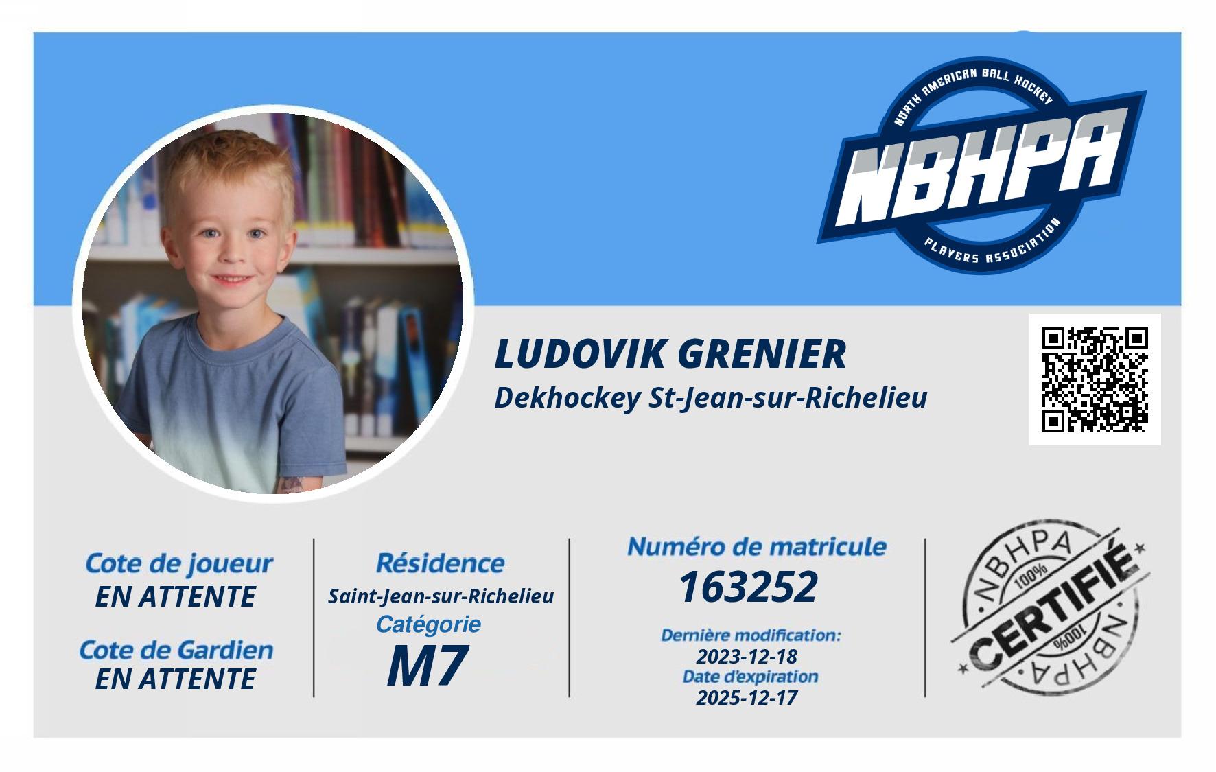 Ludovik Grenier