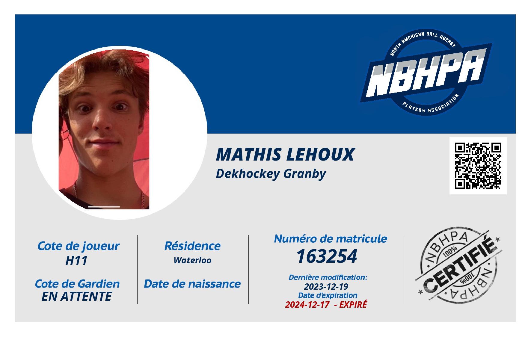 Mathis Lehoux 