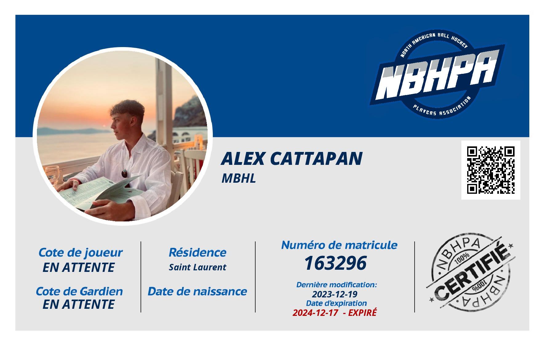 Alex Cattapan