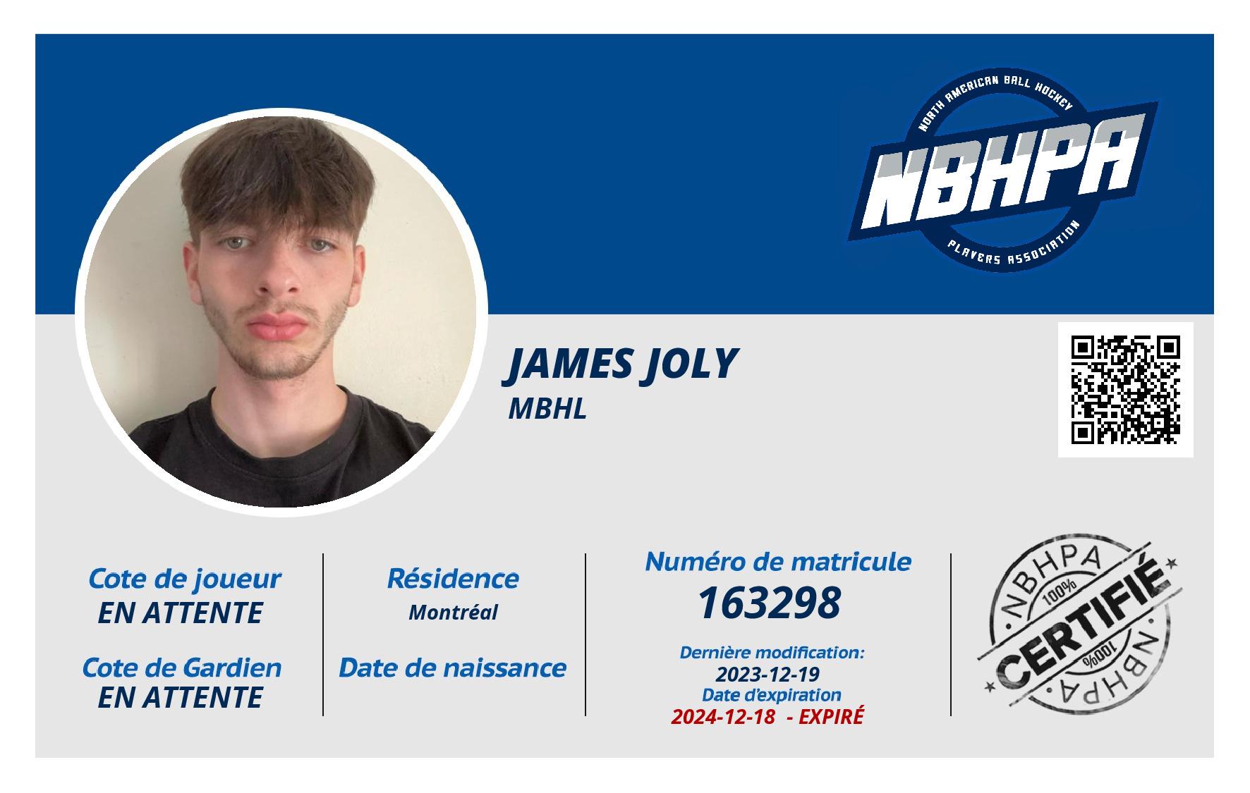 James Joly