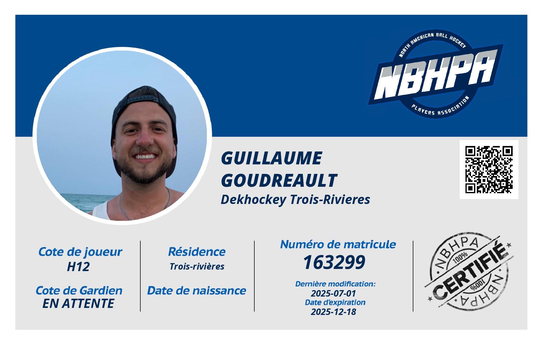 Guillaume Goudreault