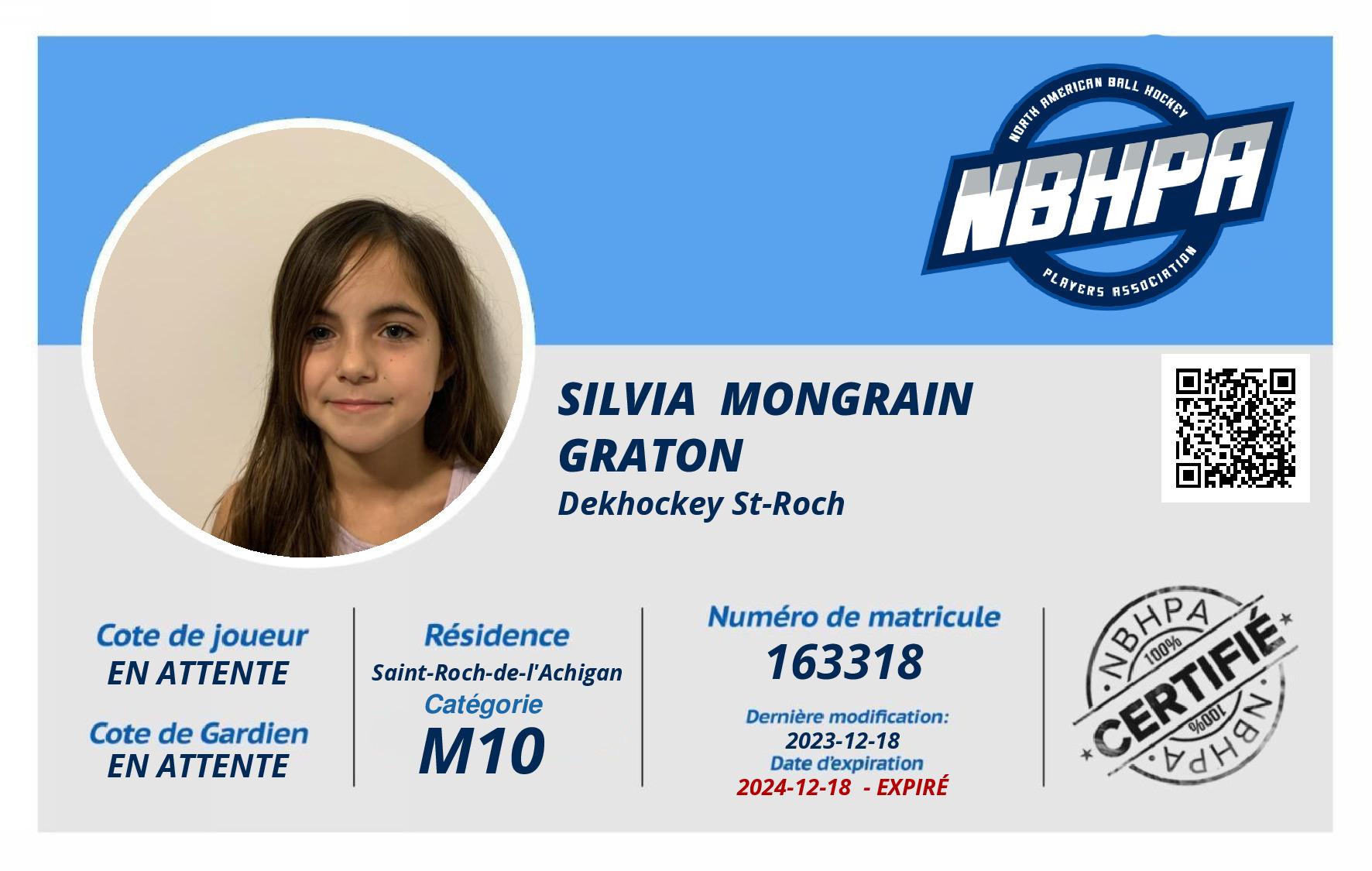 Silvia  Mongrain Graton