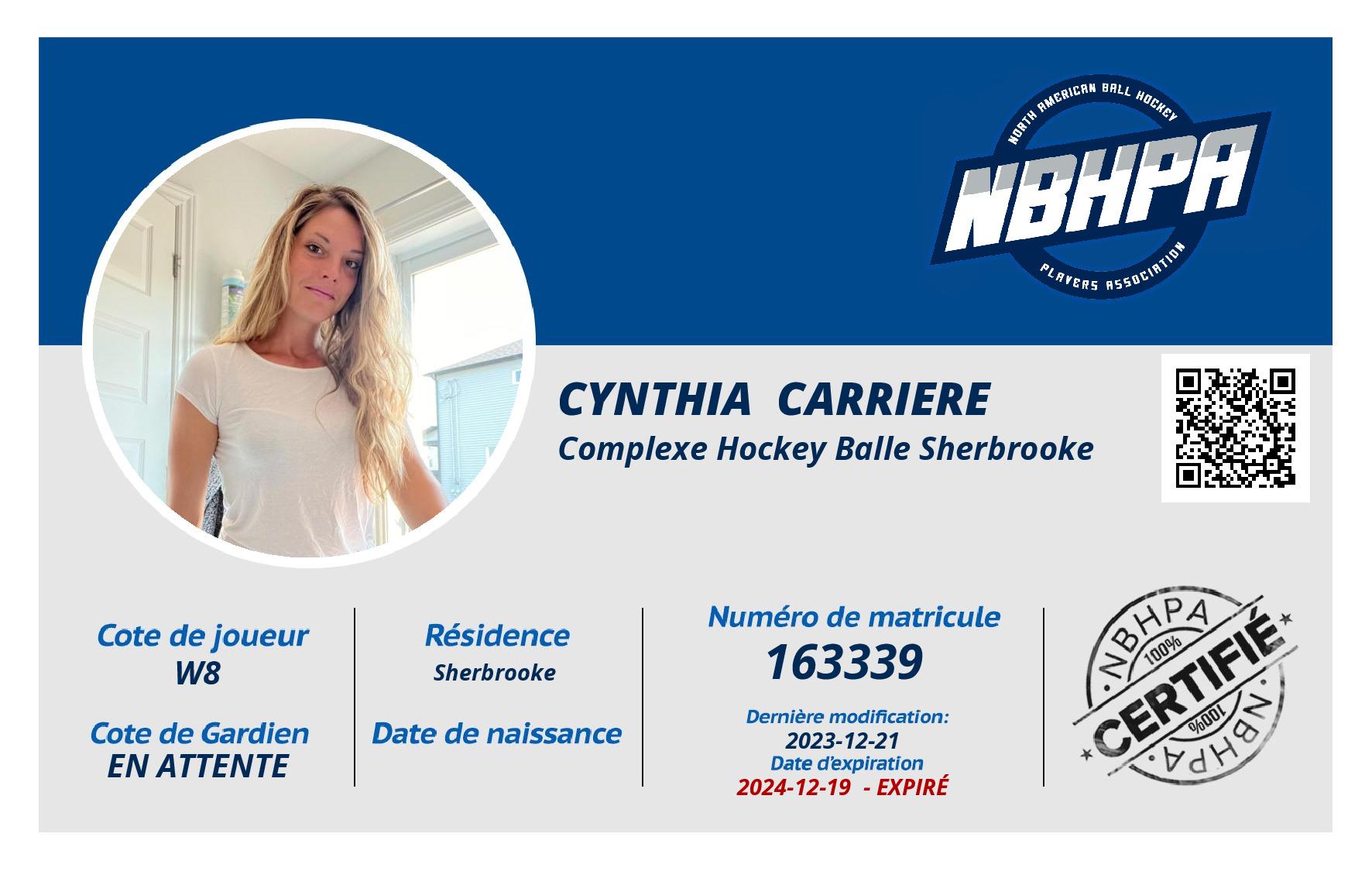 Cynthia  Carriere 