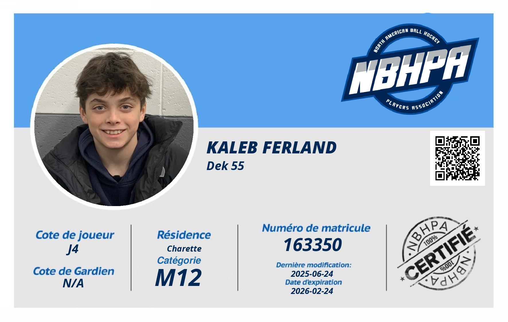 Kaleb Ferland 
