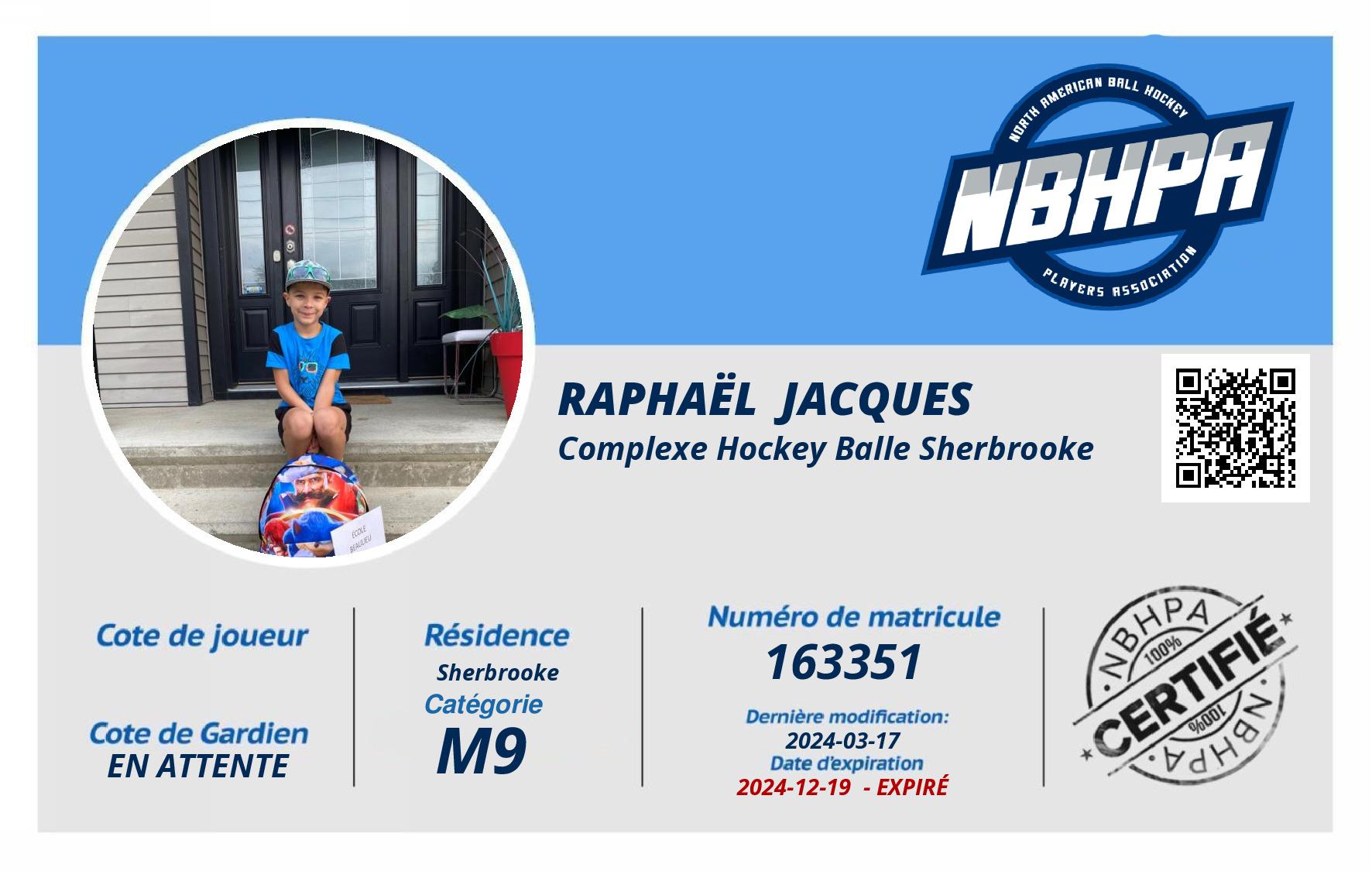 Raphaël  Jacques