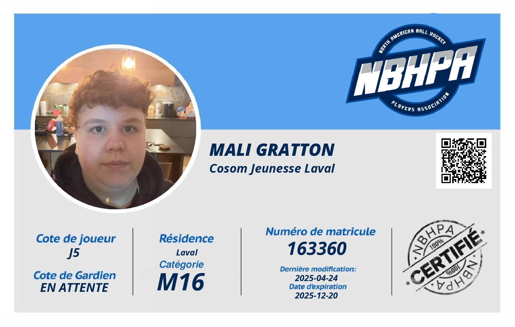 Mali Gratton