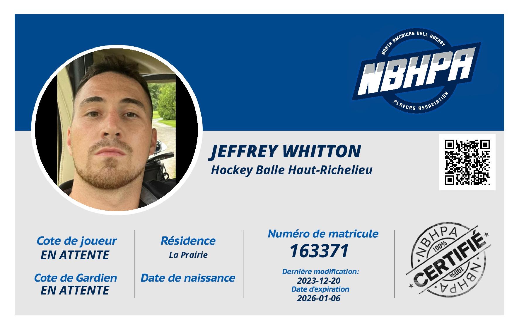Jeffrey Whitton
