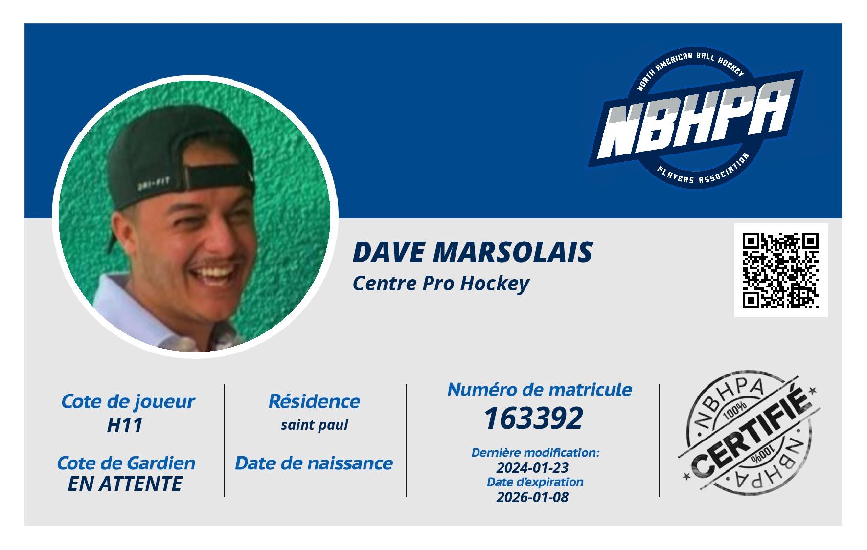 Dave Marsolais