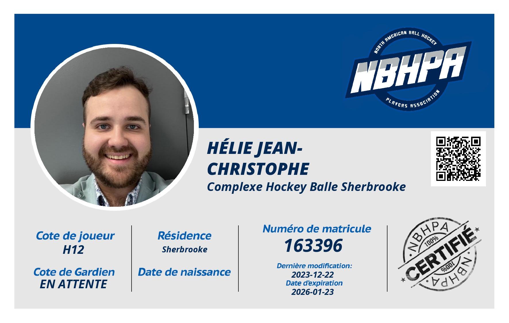 Hélie Jean-Christophe