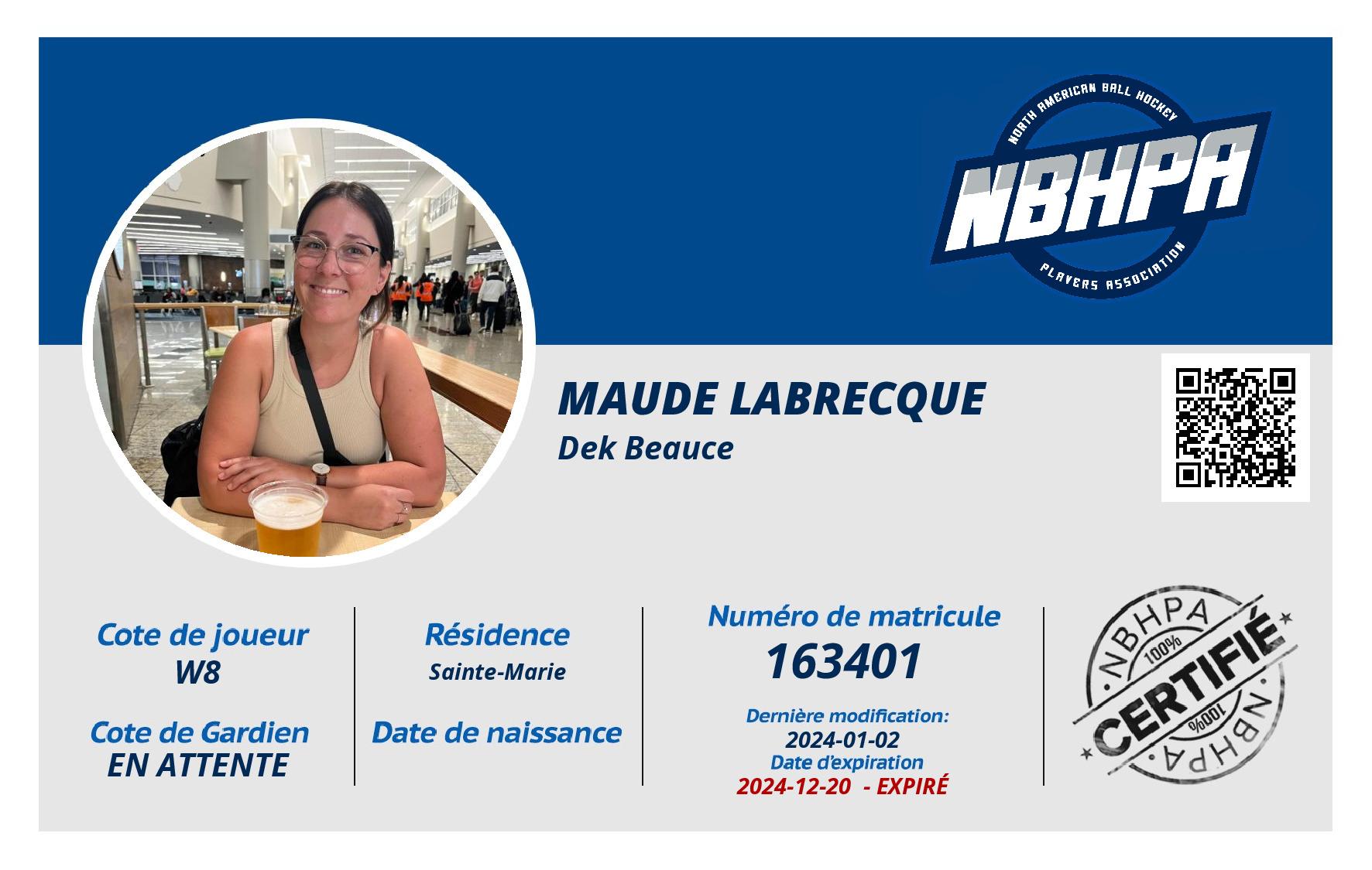 Maude Labrecque