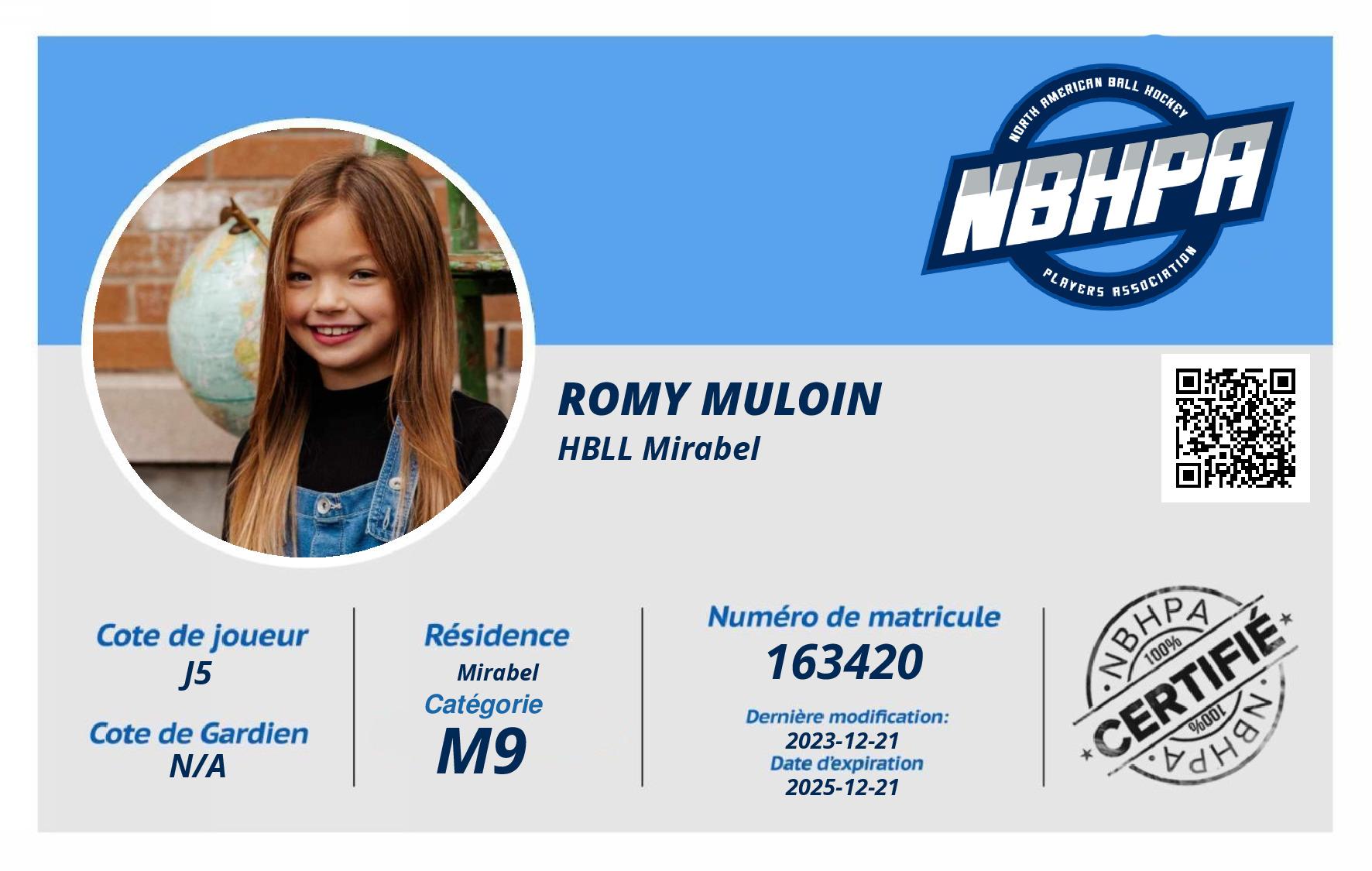 Romy Muloin