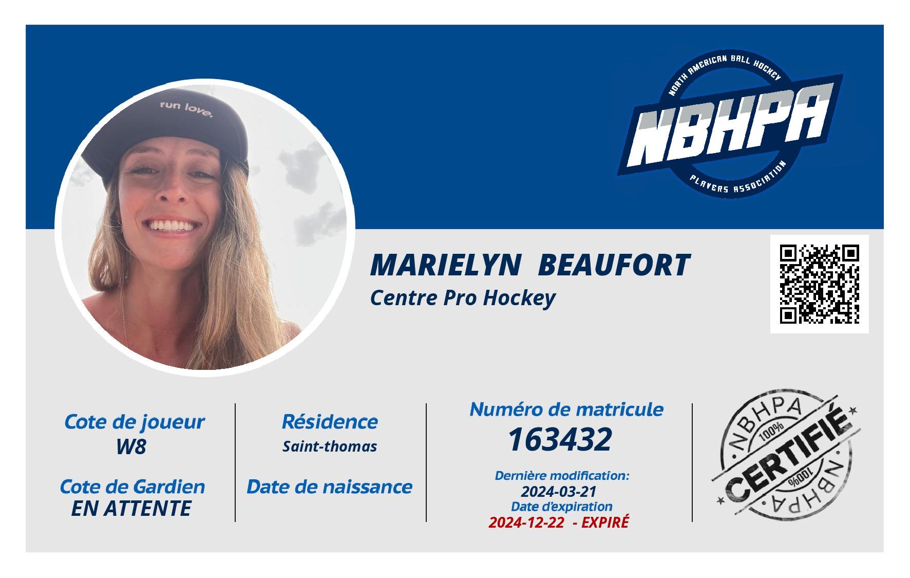 MarieLyn  Beaufort 
