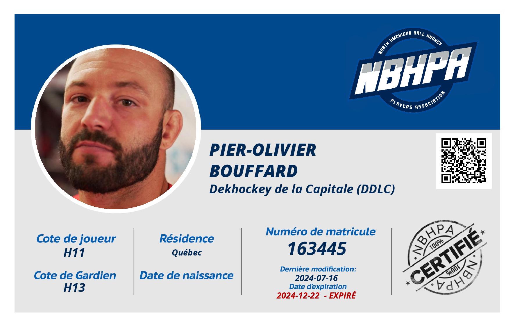 Pier-olivier Bouffard