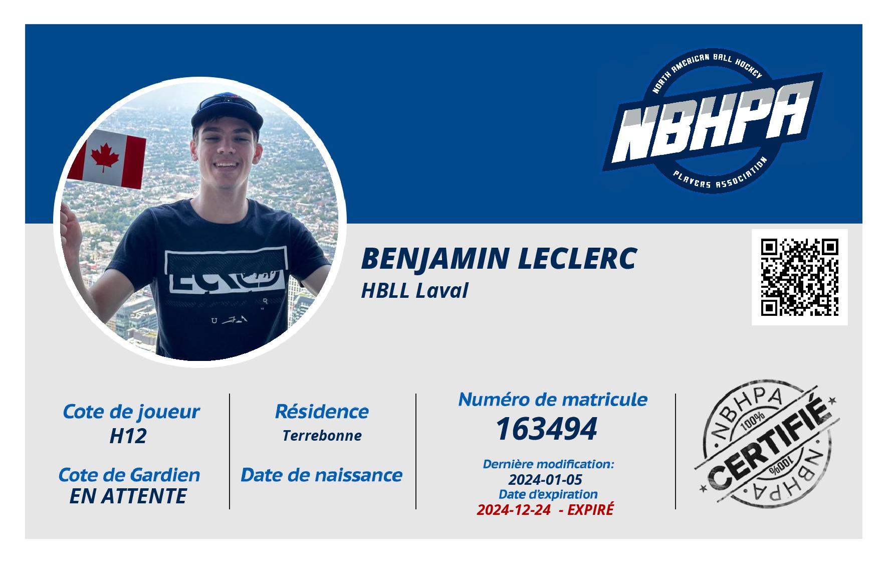Benjamin Leclerc