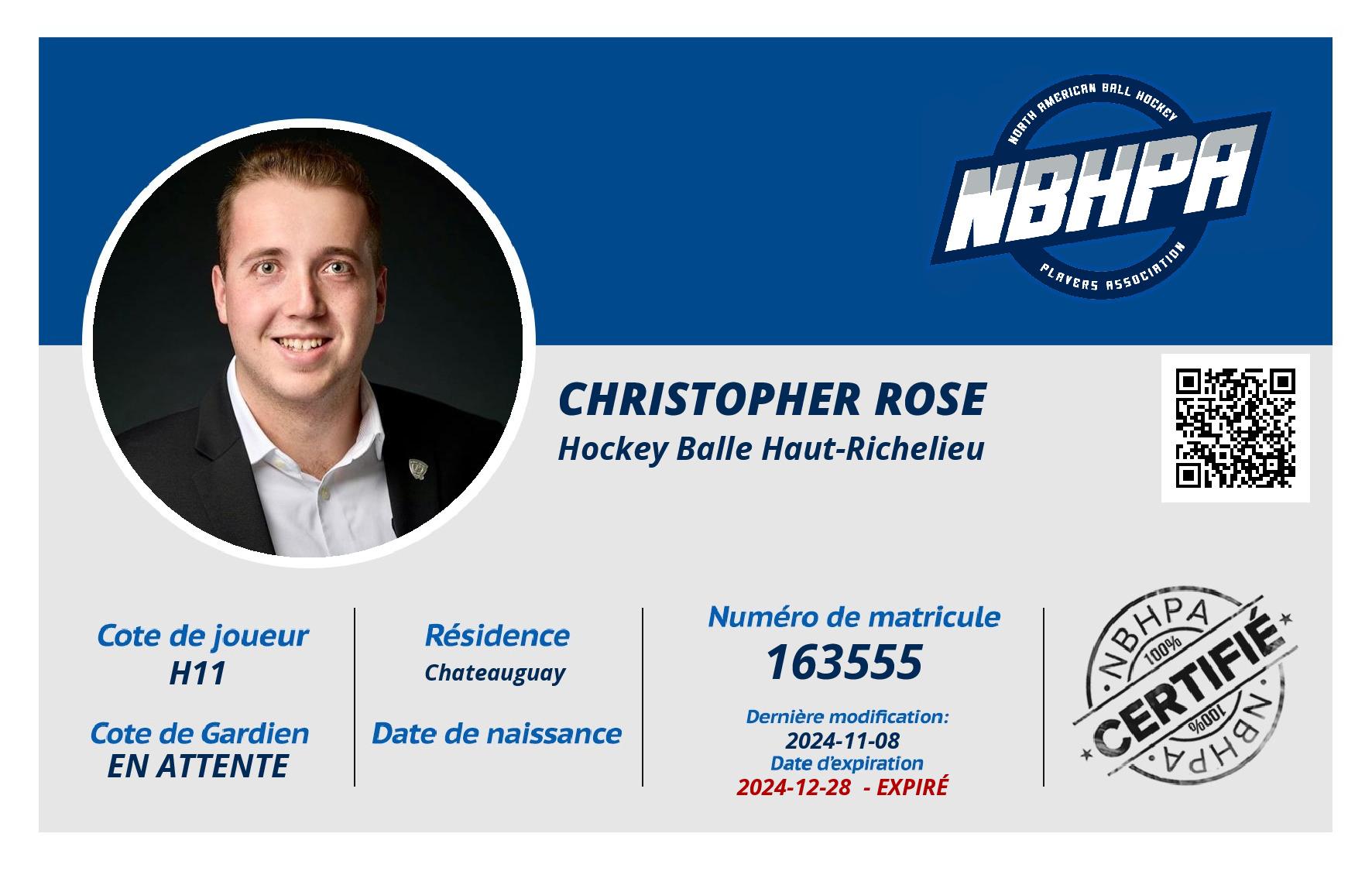 Christopher Rose