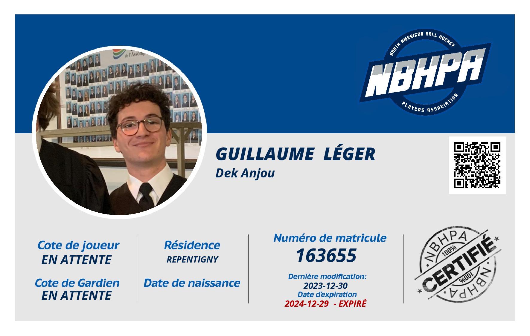 Guillaume  Léger 