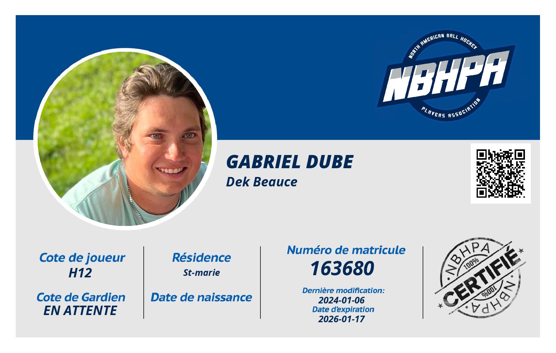 Gabriel Dube
