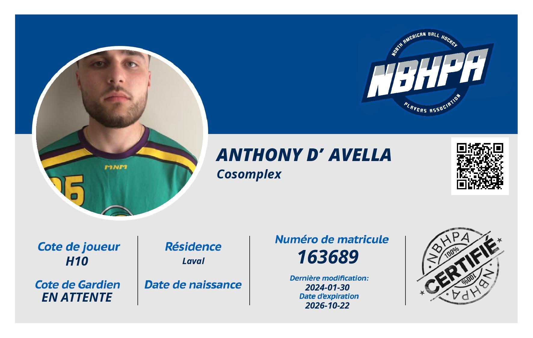 Anthony D’Avella